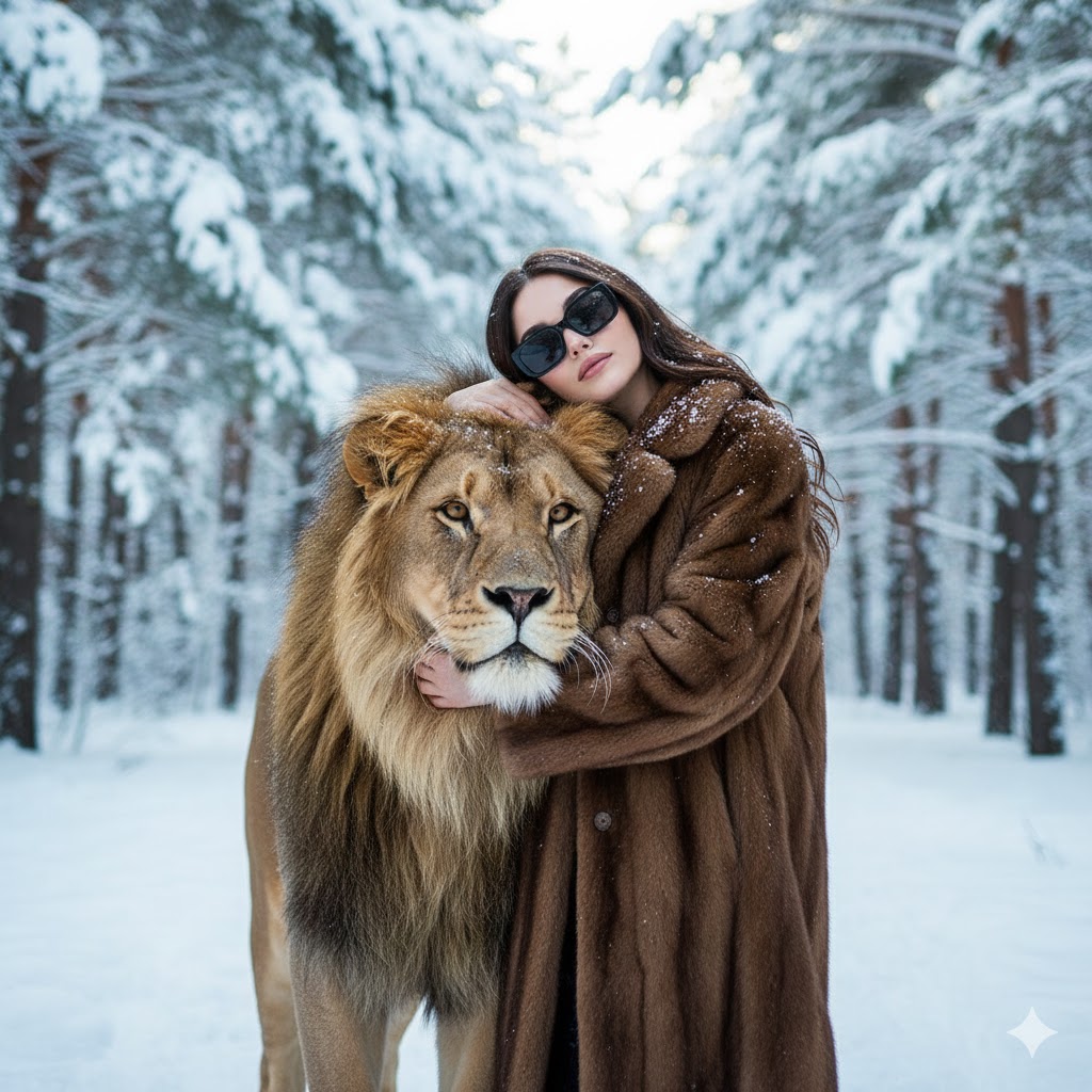 Serenity in Snow: A Majestic Embrace