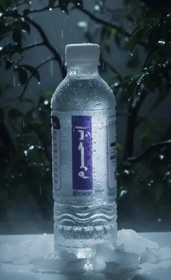 Water bottle is video brand