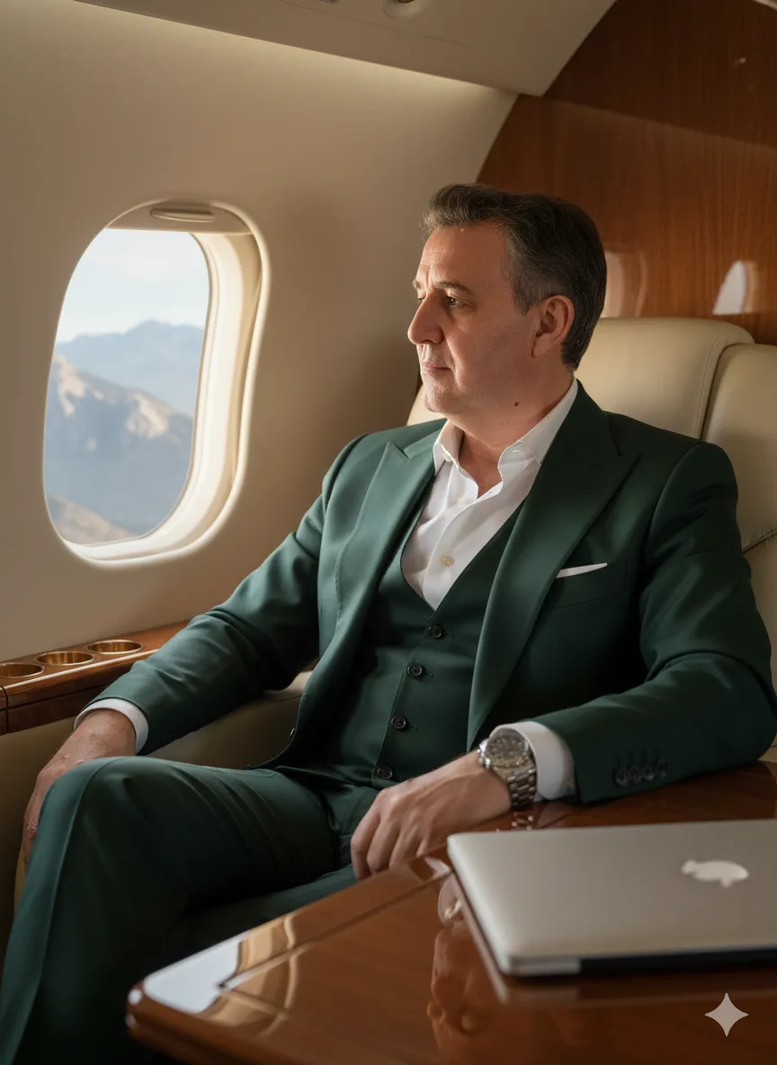 Homem no avião