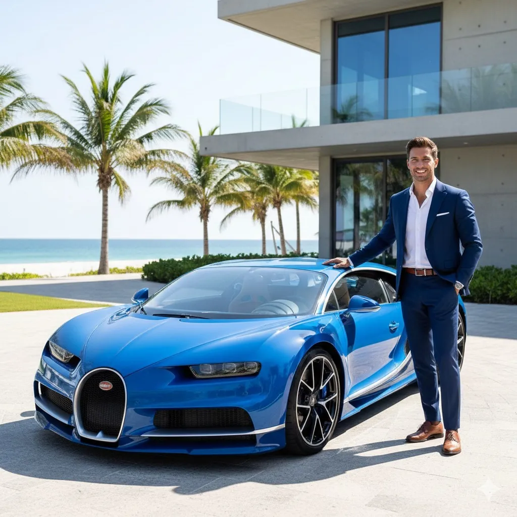 Handsome car