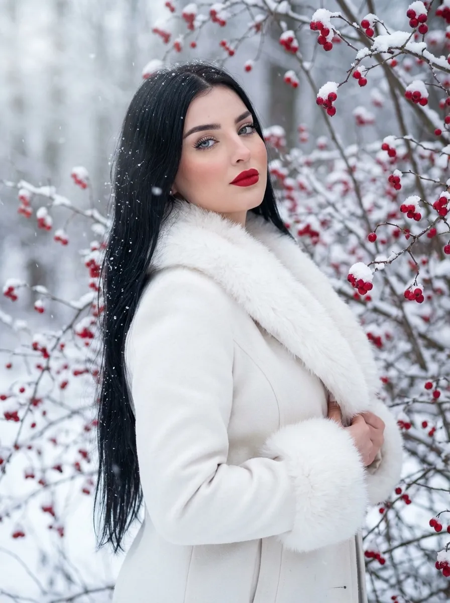 Crimson Snowfall Muse