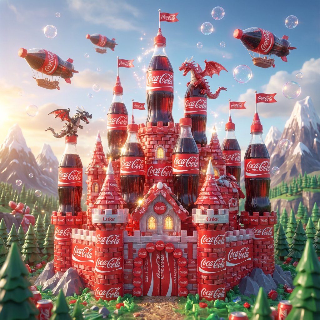 The Soft Drink Fortress Prompt Share - Image 1