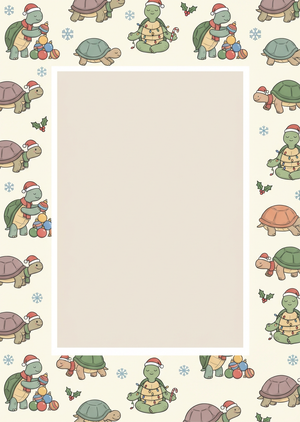Christmas Turtles · Take-It-Slow Frame