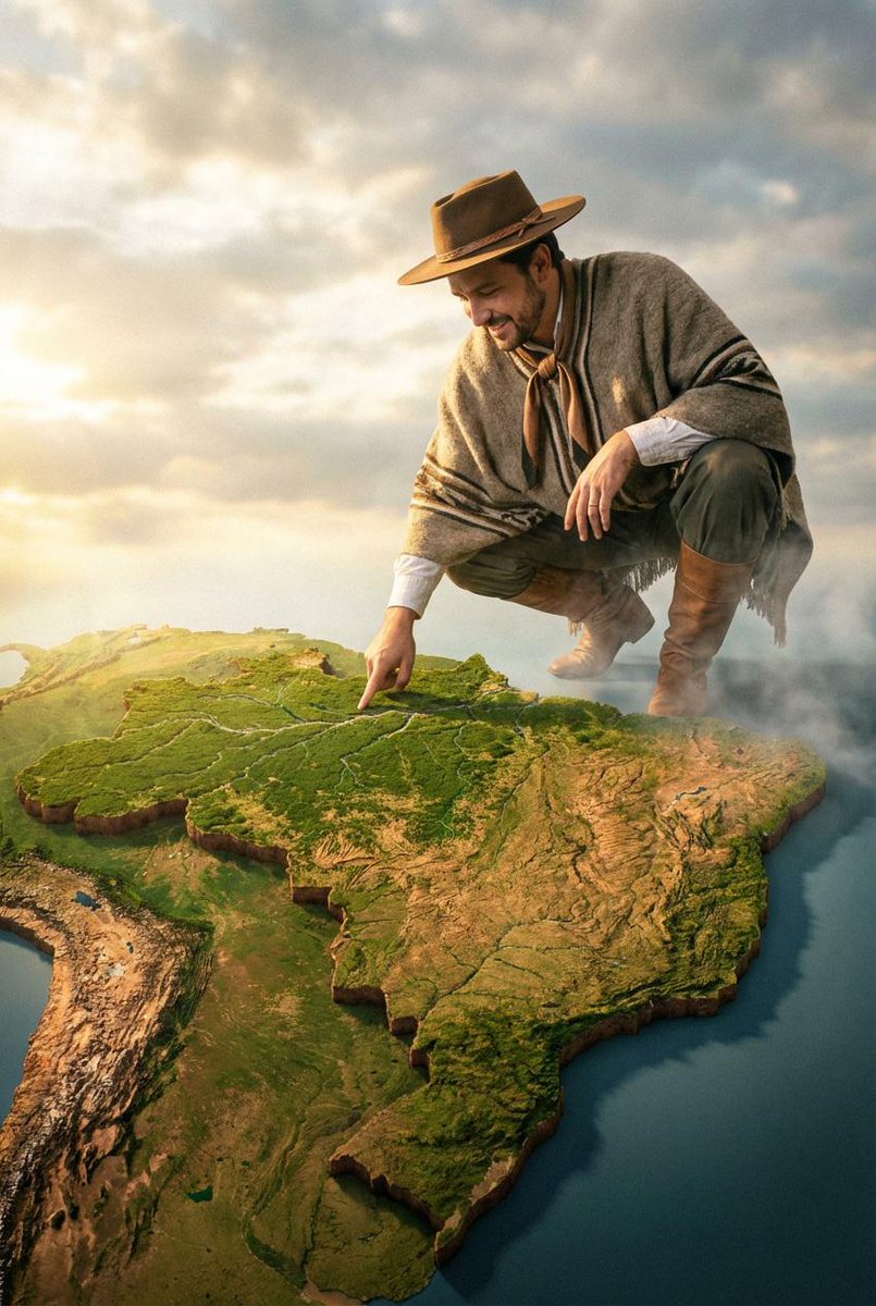 Cinematic Giant 3D Relief Map - Image 2