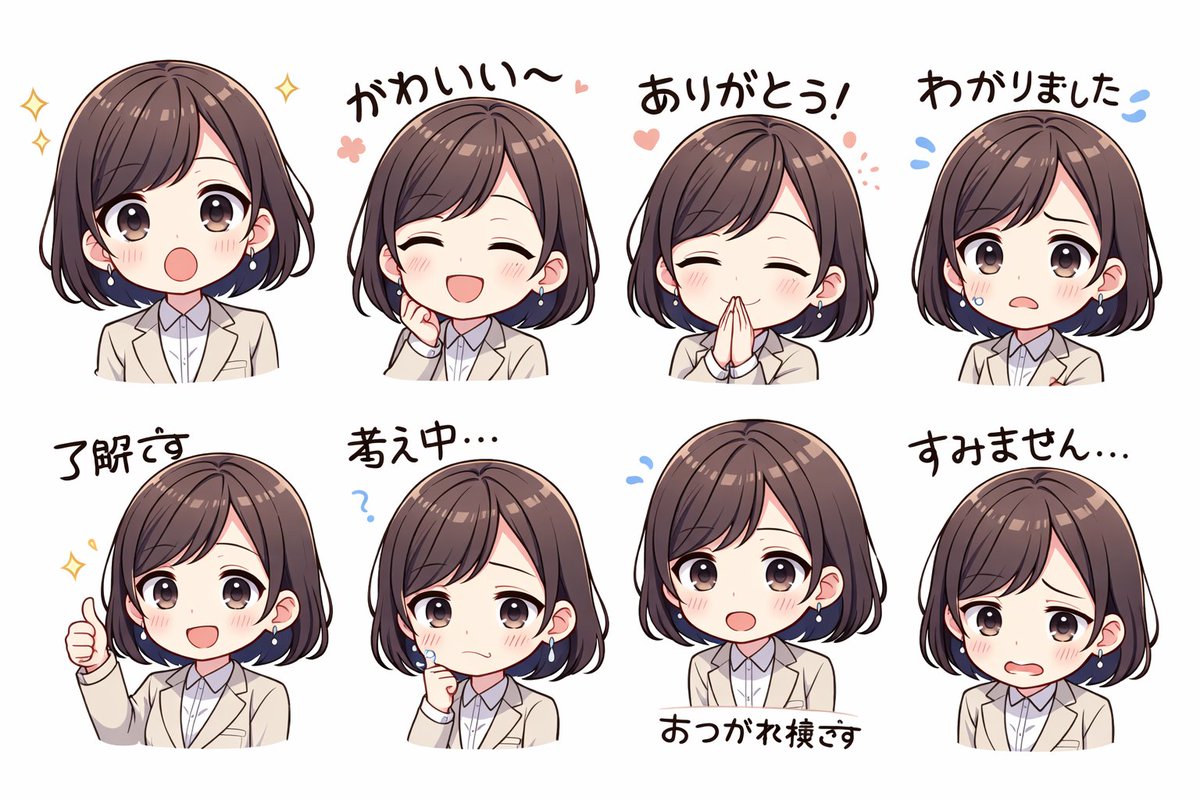 Generating LINE Sticker Style Expressions - Image 3