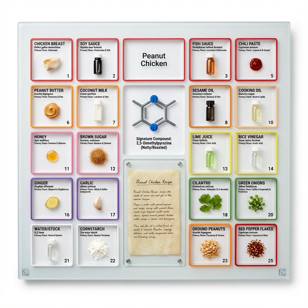 Culinary Periodic Table Display Board Generator