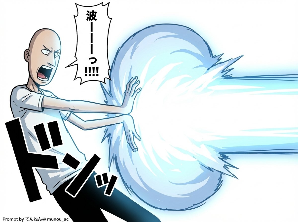 Kamehameha Attack Image Generation (Technical Prompt) - Image 1