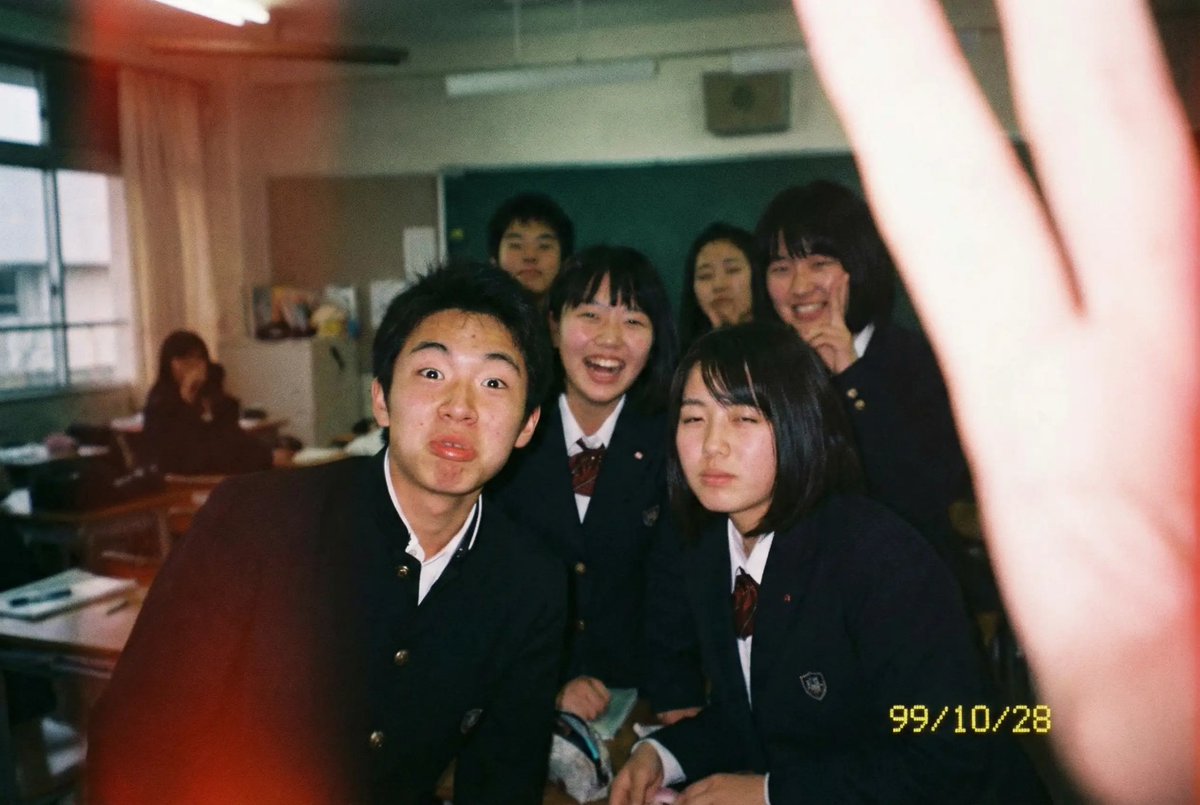 Low-quality disposable camera high school snapshot prompt - Image 1